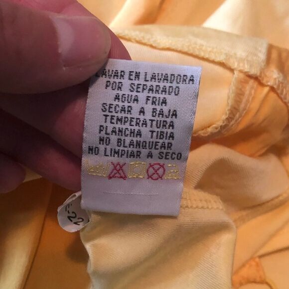 3 for $30! Kenneth Cole yellow  tank top - Picture 5 of 10